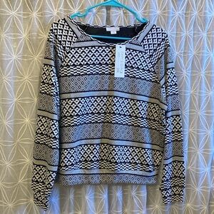Finn & Grace Aztec Long Sleeve Top